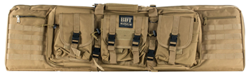 Bulldog Cases 25169 BDT60-43T BULLDOG TACT DOUBLE RIFLE 43" TAN