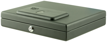 Bulldog Cases 25405 Bulldog BD4055B Magnum Top Load Vault Fingerprint ID Entry Black Powder Coat Ste