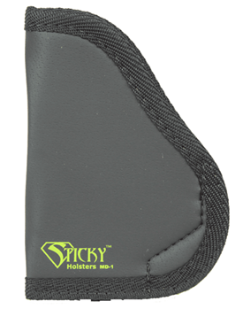 25491 Sticky Holsters MD1 MD-1 Small 9MM up to 3.5" Barrel Latex Free Synthetic Rubber