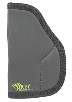 25507 Sticky Holsters LG1S LG-1S 1911 3-4" Latex Free Synthetic Rubber Black w/Green L