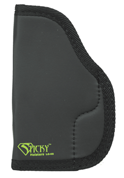 25514 Sticky Holsters LG6S LG-6S Compact/Med Auto Latex Free Synthetic Rubber Black w/