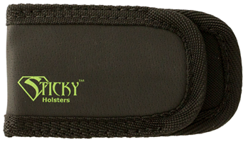 25521 Sticky Holsters SMP Super Mag Pouch Single Latex Free Synthetic Rubber Black w/G