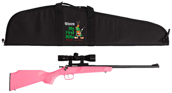 Crickett/keysto SINGLE SHOT Crickett KSA2220BSC Crickett Package 22 LR Caliber with 1rd Capacity, 16.12" Bar