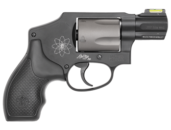 Smith & Wesson  S&W 163062 340 PD 357 Mag 1.87" 5rd Sc Frame Ti Cyl Hiviz Sight Syn Grip Black