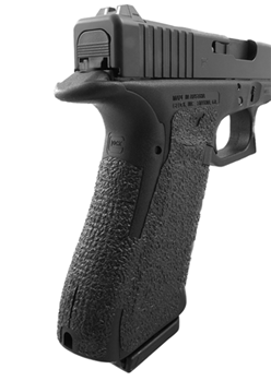 Talon Grips Inc 27277 Talon Grips 113R Adhesive Grip  Textured Black Rubber for Glock 17,22,24,31,34,3