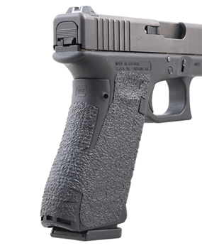 Talon Grips Inc 27285 Talon Grips 114R Adhesive Grip  Textured Black Rubber for Glock 17,22,24,31,34,3