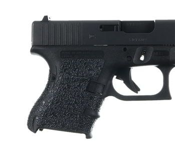 Talon Grips Inc 27288 Talon Grips 117R Adhesive Grip  Textured Black Rubber for Glock 26,27,28,33,39 G