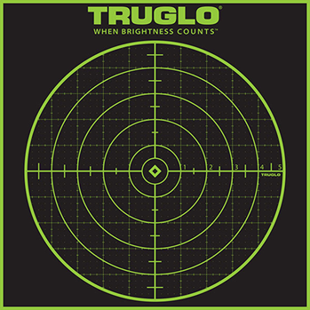 Truglo 2731 TruGlo TG10A12 Tru-See  Self-Adhesive Heavy Paper Universal Black/Green 100 yds