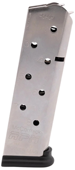 Chip Mccormick 27323 CMC Products 17130 Railed Power Mag  Stainless Steel with Black Base Pad Detacha