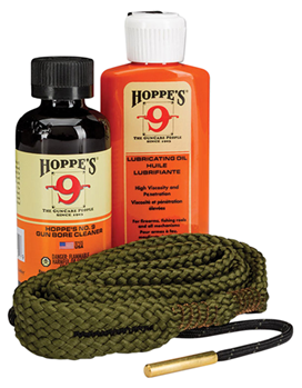 27785 Hoppe's 110040 1-2-3 Done Cleaning Kit includes No.9 Bore Cleaner, BoreSnake & H