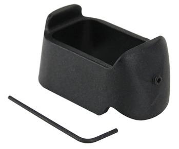 28353 Pachmayr 03852 Mag Sleeve  made of Polymer with Black Finish for Glock 19,23 Mag