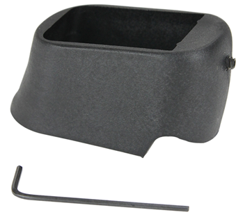 28354 Pachmayr 03853 Mag Sleeve  made of Polymer with Black Finish for Glock 20,21 Mag