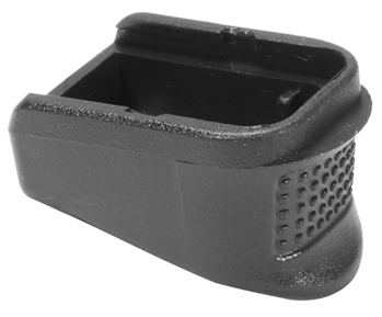 28356 Pachmayr 03880 Grip Extender  made of Polymer with Black Finish & Adds 2 Extra R