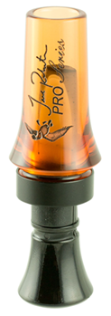 28568 Duck Commander DCPROAO Jase Pro Series  Duck Species Double Reed Orange Acrylic