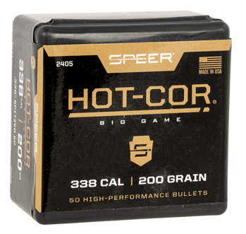 Cci/speer 29089 Speer 2405 Hot-Cor  338 Cal .338 200 GR Spitzer Soft Point 50 Per Box