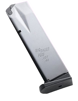 29243 Sig Sauer MAG2264310 OEM  40 S&W, 357 Sig Sig Sauer P226 10rd Blued Detachable