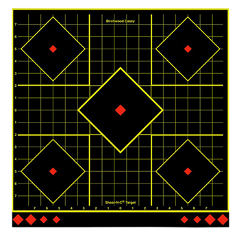 29426 Birchwood Casey 34175 Shoot-N-C Sight-In Target 5 Targets