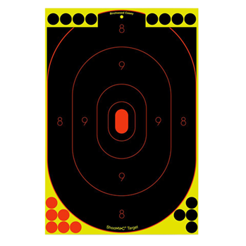 29440 Birchwood Casey 34617 Shoot-N-C  Self-Adhesive Paper Black/Yellow Silhouette Inc