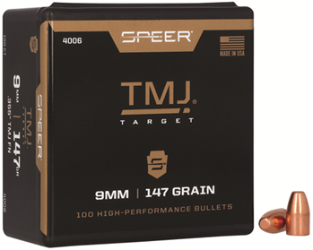 Cci/speer 29658 Speer 4006 TMJ  9mm .355 147 gr Total Metal Jacket (TMJ) 100 Per Box
