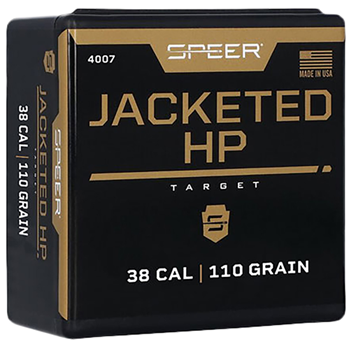Cci/speer 29660 Speer 4007 Handgun  38 Cal .357 110 gr Jacketed Hollow Point (JHP) 100 Per Box