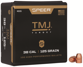 Cci/speer 29663 Speer 4015 Handgun  38 Cal .357 125 gr Total Metal Jacket (TMJ) 100 Per Box