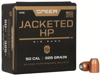 Cci/speer 29695 Speer 4495 Handgun  50 Caliber .500 325 GR Jacketed Hollow Point (JHP) 50 Per Bo