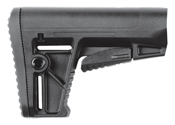 Kriss Usa 29876 Kriss USA DADS150BL00 DS150 Stock  Black Synthetic for AR-15 with Mil-Spec Tube