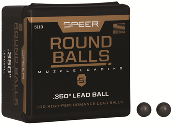Cci/speer 30518 Speer 5110 Lead Balls  36 Cal .350 Dia 64 GR 100 Per Box