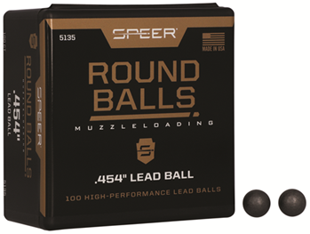 Cci/speer 30524 Speer 5135 Lead Balls  44 Cal .454 Dia 140 GR 100 Per Box