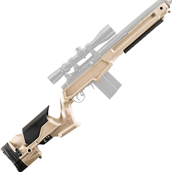Promag 3075 Archangel AAM1ADT Precision Stock  Desert Tan Synthetic Fixed with Adjustable Ch