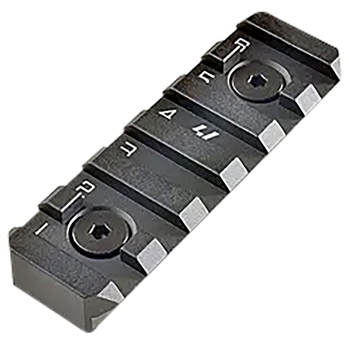 Strike Industri 31241 Strike LINKRS6BK Link Rail Section 6-Slot Black Anodized AR-Platform