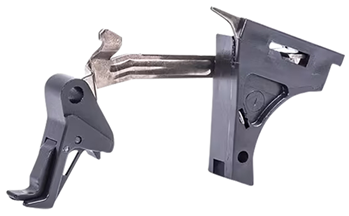 Cmc Triggers Co 31277 CMC Triggers 71501 Drop-In  Flat Trigger with Black Finish for Glock 17 Gen1-3 f