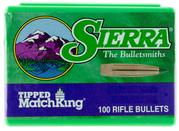 Sierra Bullets 31374 Sierra 7295 Tipped MatchKing  6mm .243 95 gr Tipped MatchKing 100 Per Box