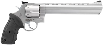 Taurus 2440089 Model 44 44RemMag 8.38" 6rd Rubber Grip Matte SS