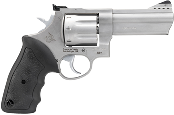 Taurus 2608049 608 Std 357 RemMag 4" Ported 8rd Adj Sight Rubber Grip SS