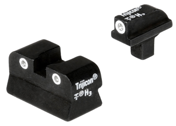 31915 Trijicon CA01 Bright & Tough NS .125 Tang Colt Govt/1911, Para P10/P14 3Dot Trit