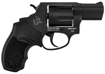 Taurus 2905021 Model 905 Standard 9mm 2" 5rd Fixed Sight Black Rubber Grip Blued