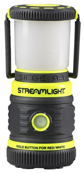 326 Streamlight 44943 The Siege Lantern 50/100/200 Lumens Red/White LED Bulb Black/Y