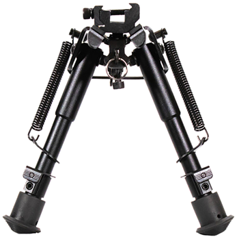 Aim Sports Inc 33040 Aim Sports BPHS01 H-Style  Black Hardcoat Anodized 6.5-9" Steel/Aluminum