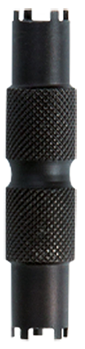 33664 Real Avid AR15 Front Site Adjuster Stainless Steel Black Oxide Finish