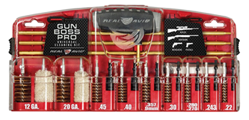 33838 Real Avid AVGBPROU Gun Boss Pro Universal Cleaning Kit 23 Pieces