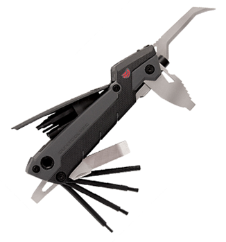 34040 Real Avid AVGTPRO Gun Tool Pro Black Stainless Steel 2.50" Plain/Claw Point Rifl