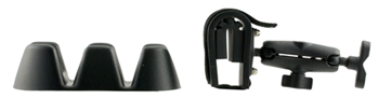 34330 Rugged Gear 15502 Swing Arm Holder  Black Metal