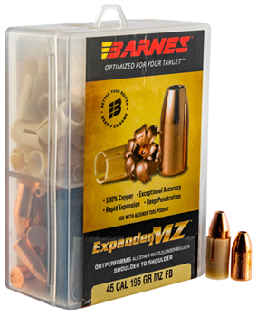 34783 Barnes Bullets 30509 Expander MZ  45 Cal 195 GR 24