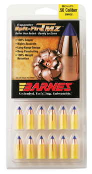34791 Barnes Bullets 30594 Spit-Fire TMZ  50 Cal 290 GR 15