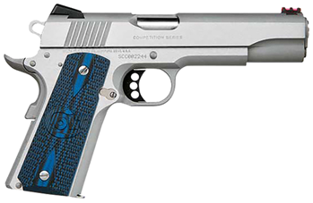 Colt's Manufact  Colt Mfg O1072CCS 1911 Competition 70 Series Single 9mm Luger 5" 9+1 Blue G10 w/