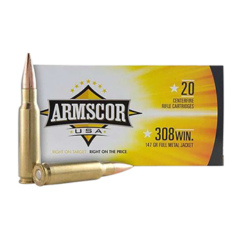 Armscor 35301 FAC308-1N ARMSCOR 308WIN 147GR FMJ 20/200
