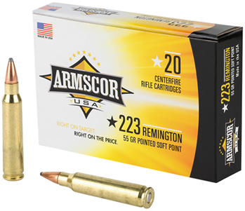 Armscor 35359 AC223-5N ARMSCOR 223REM 55GR VMAX 20/1000