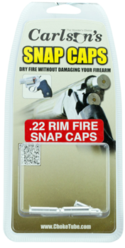Carlsons 35388 Carlson's Choke Tubes 00056 Snap Cap  22 Rimfire Aluminum 6 Per Box