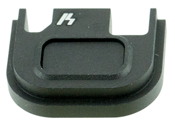Strike Industri 35531 Strike GSPV1BK V1 Slide Cover Plate Black Aluminum for Glock Gen1-4